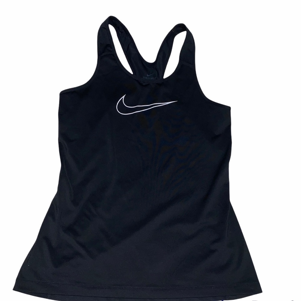Nike Dri-Fit Women’s Swoosh Racerback Tank Top Size Small Black